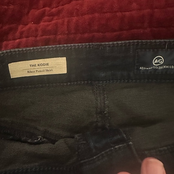 AG Adriano Goldschmied The Kodie Biker Pencil skirt - Picture 4 of 5